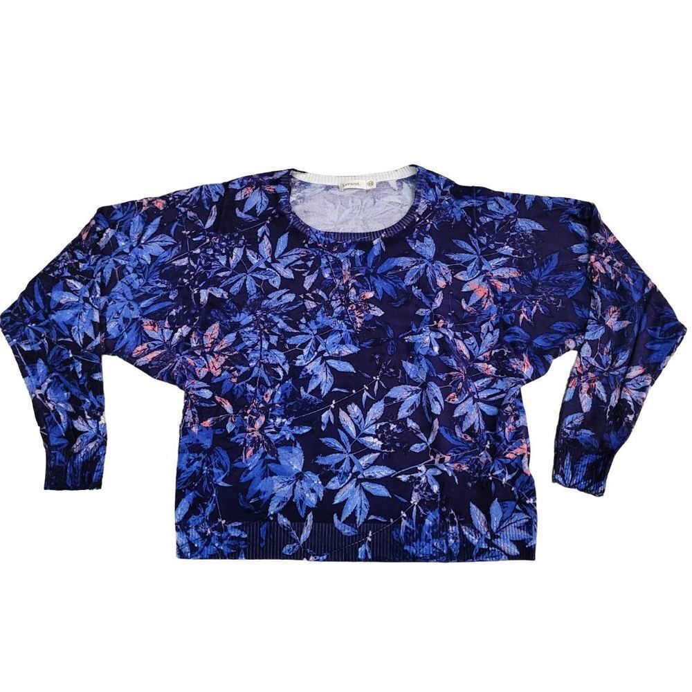 Anthropologie ModCloth Lavand blue cropped sweater